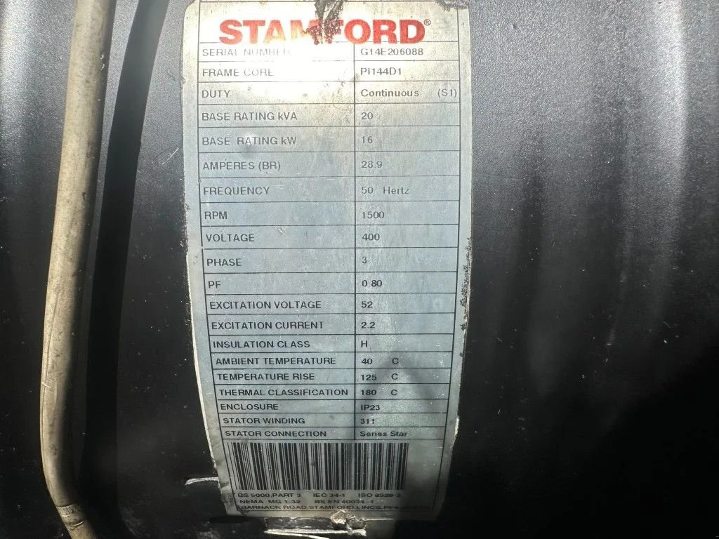 Notstromaggregat του τύπου Sonstige Bredenoord Deutz F3M 2011 Stamford 25 kVA Supersilent generatorset, Gebrauchtmaschine σε VEEN (Φωτογραφία 10)