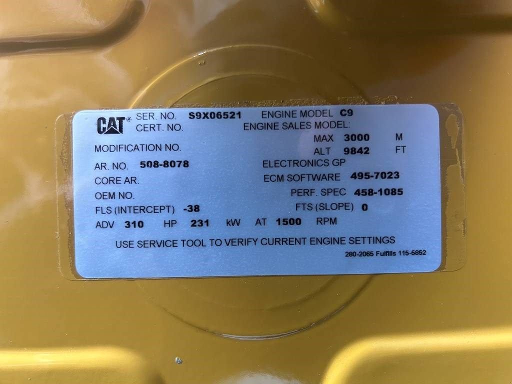 Notstromaggregat του τύπου Sonstige Cat DE250E0 - C9 - 250 kVA Generator - DPX-18019, Neumaschine σε Oudenbosch (Φωτογραφία 11)