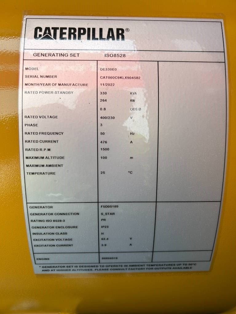 Notstromaggregat des Typs Sonstige Cat DE330E0 - C9 - 330 kVA Generator - DPX-18022, Neumaschine in Oudenbosch (Bild 4)