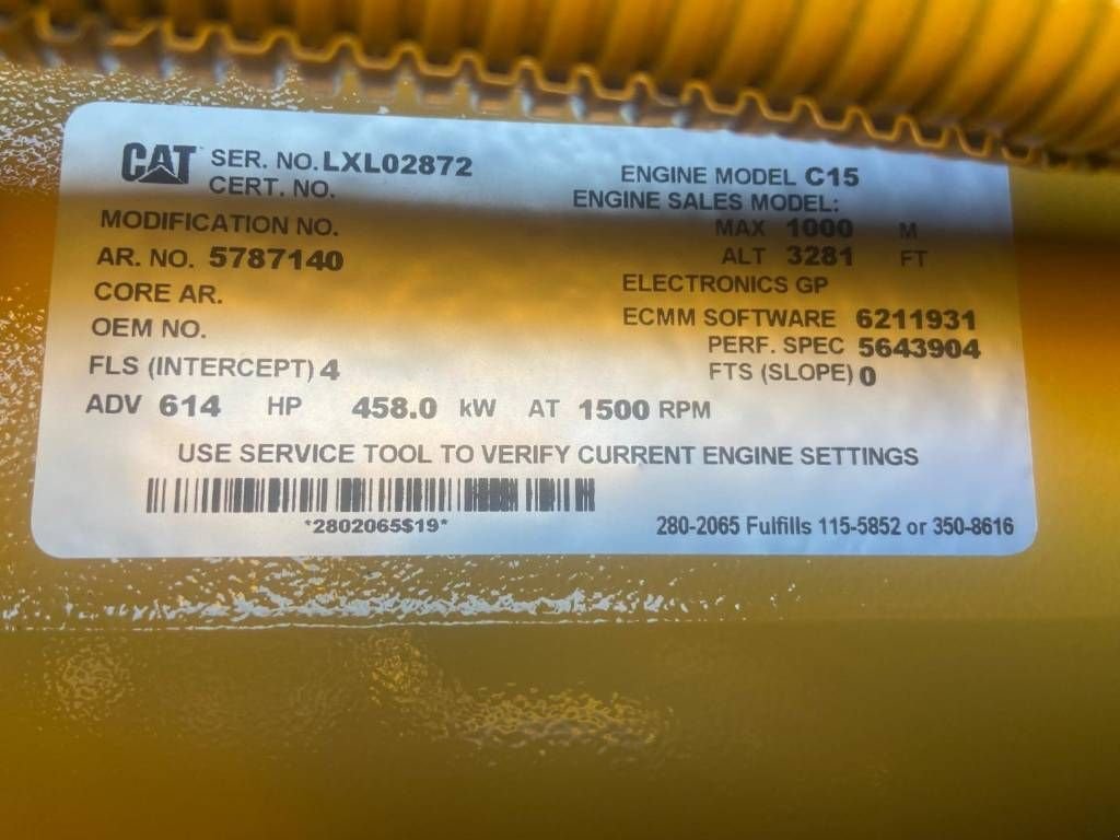 Notstromaggregat typu Sonstige Cat DE500E0 - C15 - 500 kVA Generator - DPX-18026, Neumaschine w Oudenbosch (Zdjęcie 9)