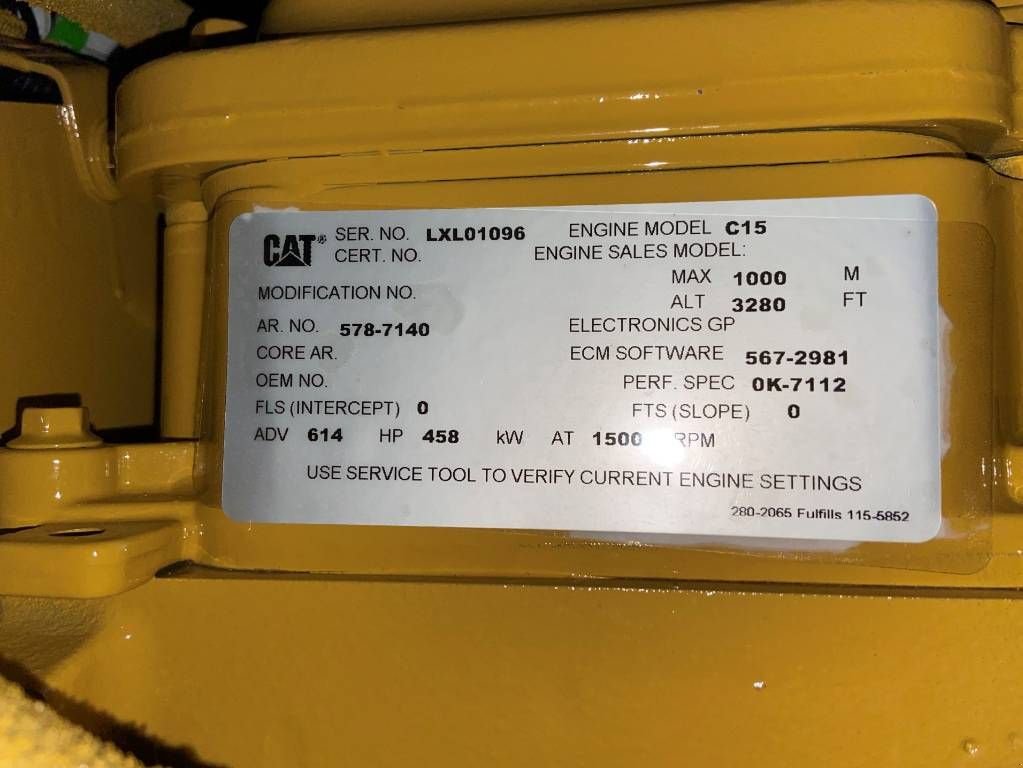 Notstromaggregat του τύπου Sonstige Cat DE500E0 - C15 - 500 kVA Generator - DPX-18026, Neumaschine σε Oudenbosch (Φωτογραφία 9)