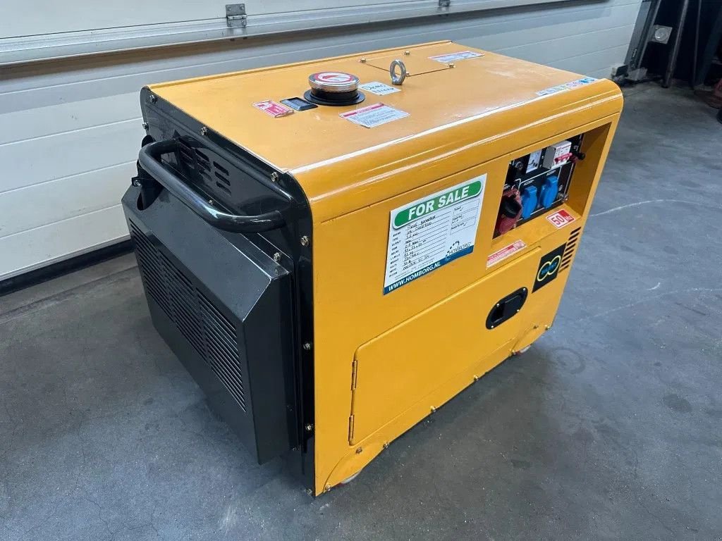 Notstromaggregat a típus Sonstige Diesel Diesel Generator UK-9500 5.5 kW 230 en 400 Volt Silent Di, Neumaschine ekkor: VEEN (Kép 4)