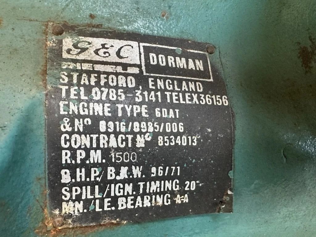 Notstromaggregat του τύπου Sonstige Dorman 6DAT 80 kVA generatorset ex Emergency 24 hours Noodstroom, Gebrauchtmaschine σε VEEN (Φωτογραφία 4)