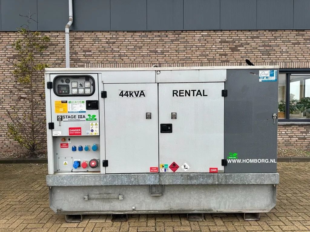 Notstromaggregat of the type Sonstige Europower EPUS44TDE Kubota leroy Somer 44 kVA Supersilent Rental generator, Gebrauchtmaschine in VEEN (Picture 1)