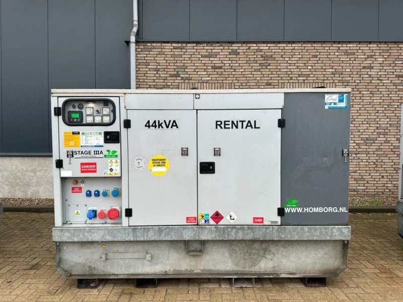 Notstromaggregat van het type Sonstige Europower EPUS44TDE Kubota Leroy Somer 44 kVA Supersilent Rentalg enerator, Gebrauchtmaschine in VEEN (Foto 1)