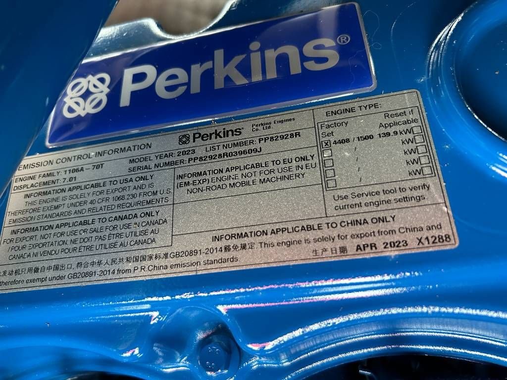 Notstromaggregat του τύπου Sonstige FG Wilson P150-5 - Perkins - 150 kVA Genset - DPX-16009, Neumaschine σε Oudenbosch (Φωτογραφία 11)