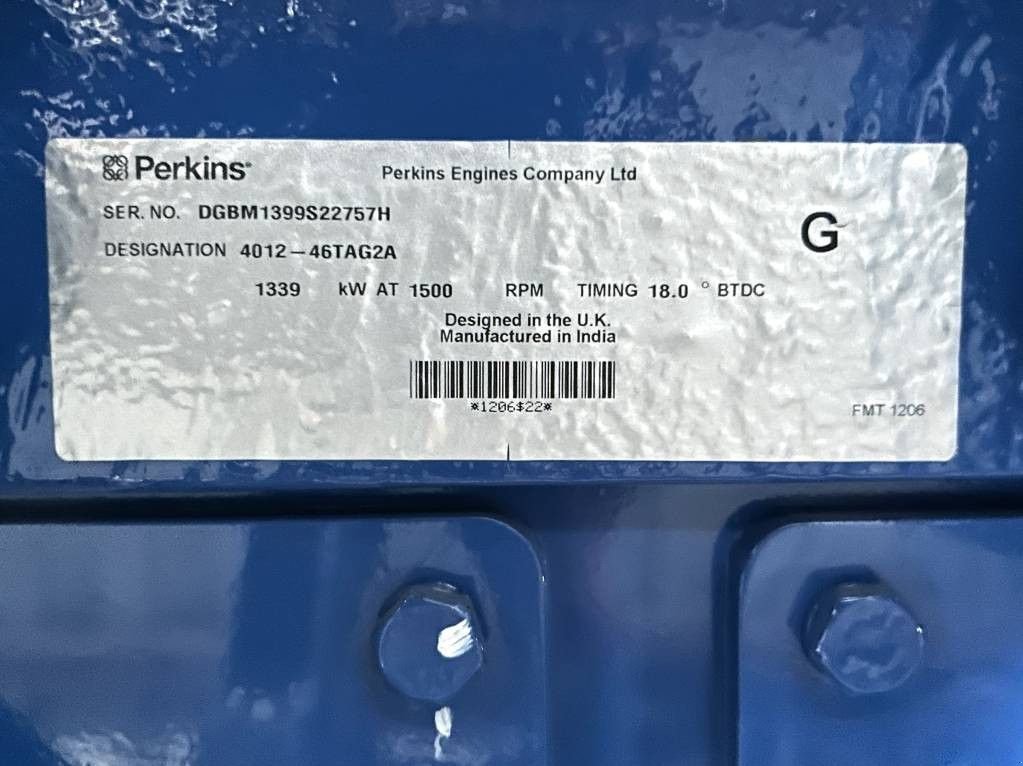 Notstromaggregat του τύπου Sonstige FG Wilson P1650-1 - Perkins 1.650 kVA Genset - DPX-16030-O, Neumaschine σε Oudenbosch (Φωτογραφία 8)