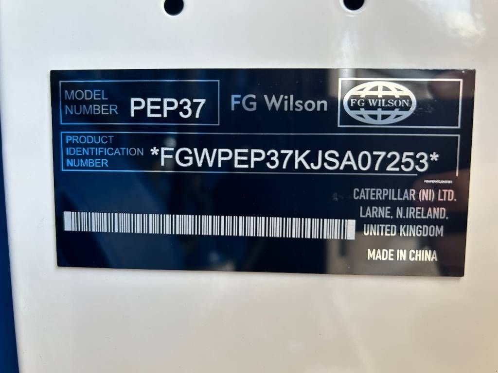 Notstromaggregat του τύπου Sonstige FG Wilson P33-3 - Perkins - 33 kVA Genset - DPX-16003, Neumaschine σε Oudenbosch (Φωτογραφία 7)