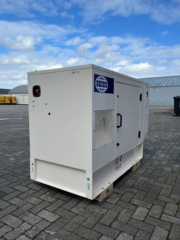 Notstromaggregat Türe ait Sonstige FG Wilson P33-3 - Perkins - 33 kVA Genset - DPX-16003, Neumaschine içinde Oudenbosch (resim 4)