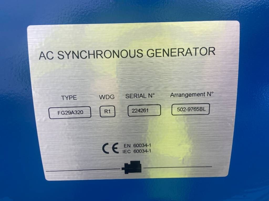 Notstromaggregat Türe ait Sonstige FG Wilson P450-3 - Perkins - 450 kVA Genset - DPX-16018-O, Neumaschine içinde Oudenbosch (resim 11)