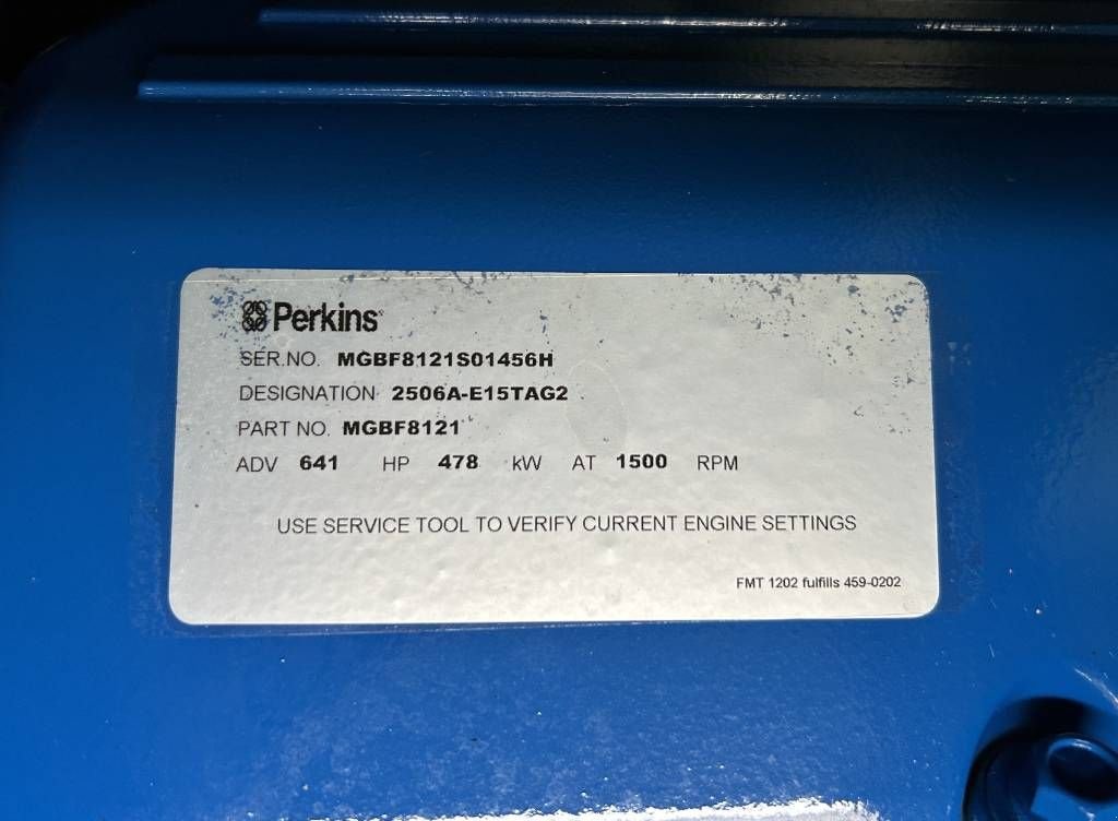 Notstromaggregat tipa Sonstige FG Wilson P550-3 - Perkins - 550 kVA Genset - DPX-16020, Neumaschine u Oudenbosch (Slika 10)