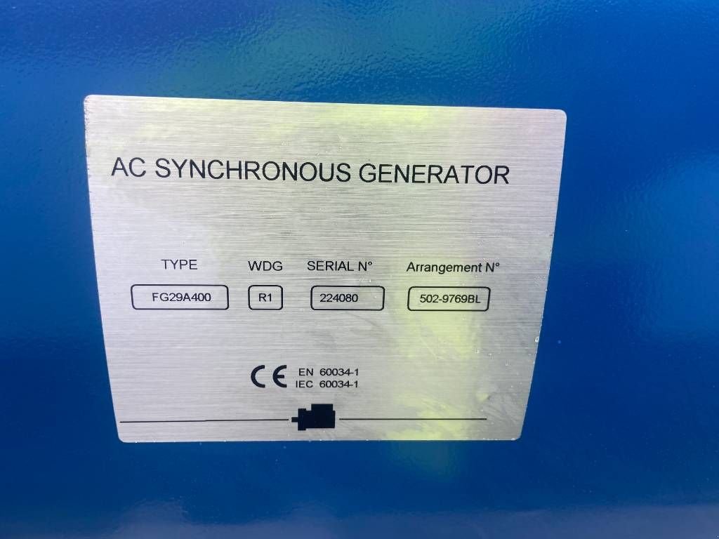 Notstromaggregat del tipo Sonstige FG Wilson P550-3 - Perkins - 550 kVA Open Genset - DPX-16020, Neumaschine en Oudenbosch (Imagen 11)