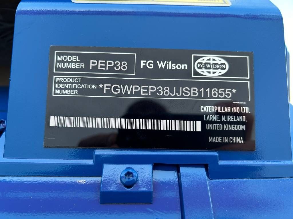 Notstromaggregat του τύπου Sonstige FG Wilson P65-5 - 65 kVA Open Genset - DPX-16006-O, Neumaschine σε Oudenbosch (Φωτογραφία 8)