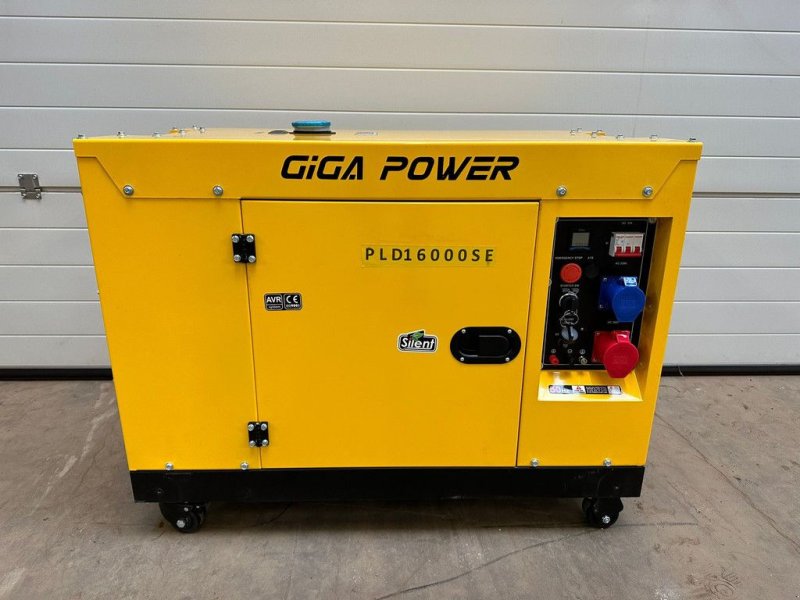 Notstromaggregat typu Sonstige Giga power 15 kVA PLD16000SE silent generator set, Gebrauchtmaschine w Velddriel (Zdjęcie 1)