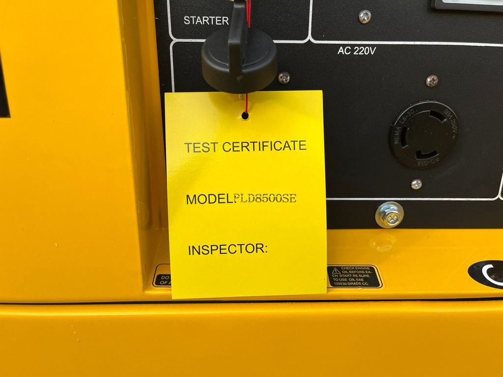 Notstromaggregat Türe ait Sonstige Giga power 8 kVA generator - PLD8500SE, Neumaschine içinde Velddriel (resim 5)