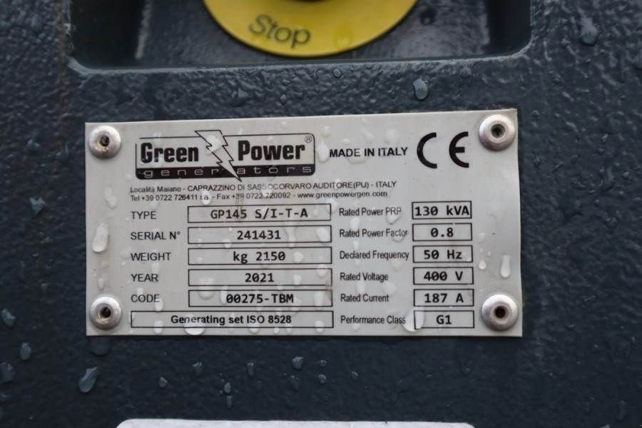 Notstromaggregat del tipo Sonstige Green Power GP 145 S/I-T-A Diesel, Three-phase power 143 KVA,, Gebrauchtmaschine en Groenlo (Imagen 7)