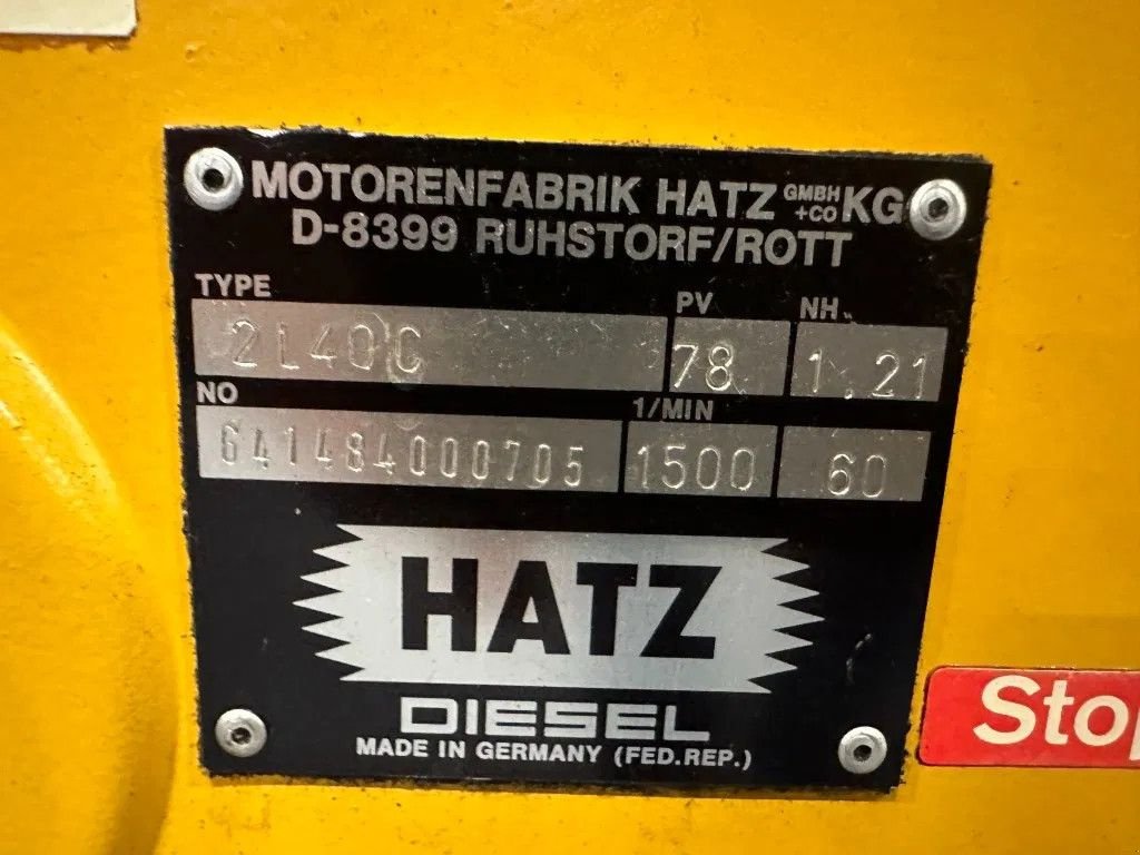 Notstromaggregat a típus Sonstige Hatz 2L40C 12.5 kVA Silentpack generatorset, Gebrauchtmaschine ekkor: VEEN (Kép 3)