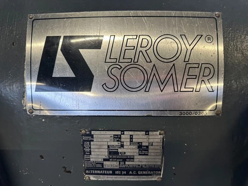 Notstromaggregat tipa Sonstige Leroy Somer A 50 M4 Generatordeel 1000 kVA Alternator ex Emergency, Gebrauchtmaschine u VEEN (Slika 9)