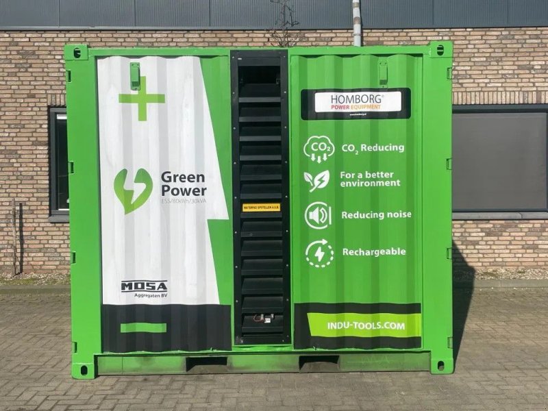 Notstromaggregat van het type Sonstige MOSA Hybride Perkins 66 kVA / 80 KWh accupakket, Gebrauchtmaschine in VEEN (Foto 1)