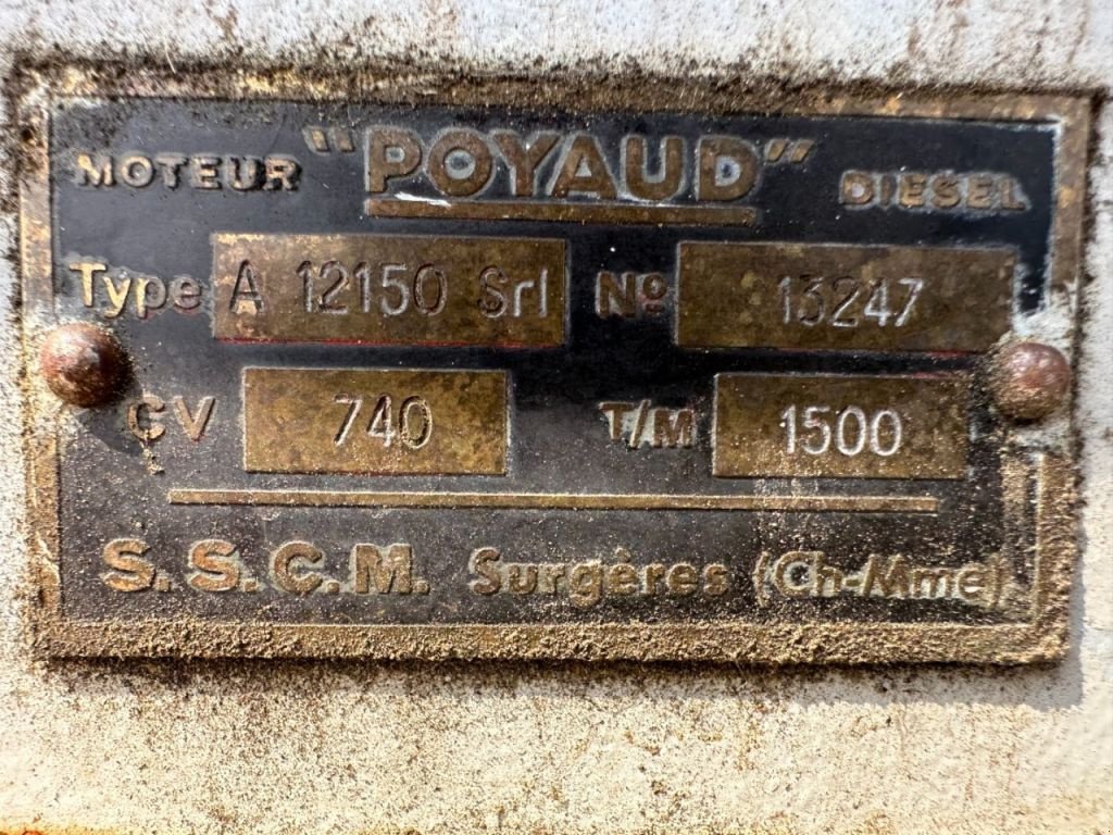 Notstromaggregat van het type Sonstige POYAUD Poyaud Unelec 630 kVA generatorset ex emergency, Gebrauchtmaschine in VEEN (Foto 7)