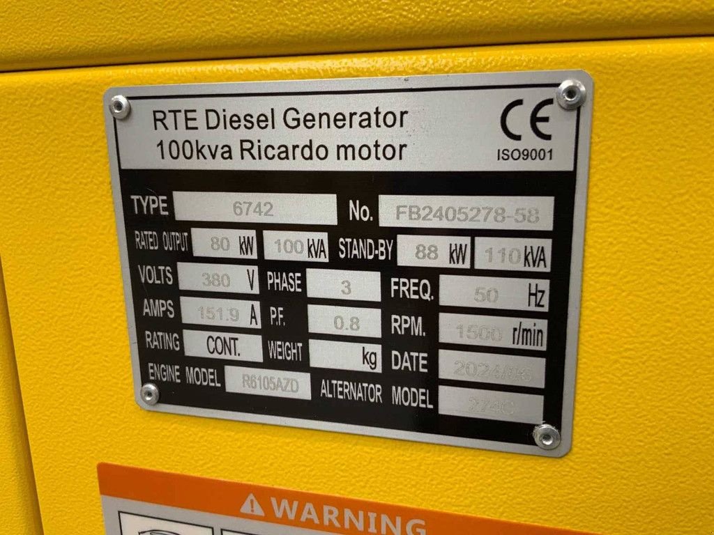 Notstromaggregat tipa Sonstige RTE 6742, Neumaschine u Antwerpen (Slika 11)