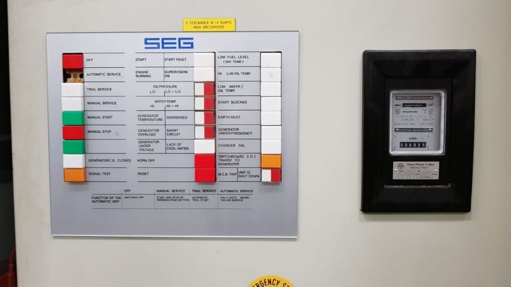 Notstromaggregat Türe ait Sonstige Schakelast Besturingskast ten behoeve van generatorset, Gebrauchtmaschine içinde VEEN (resim 2)