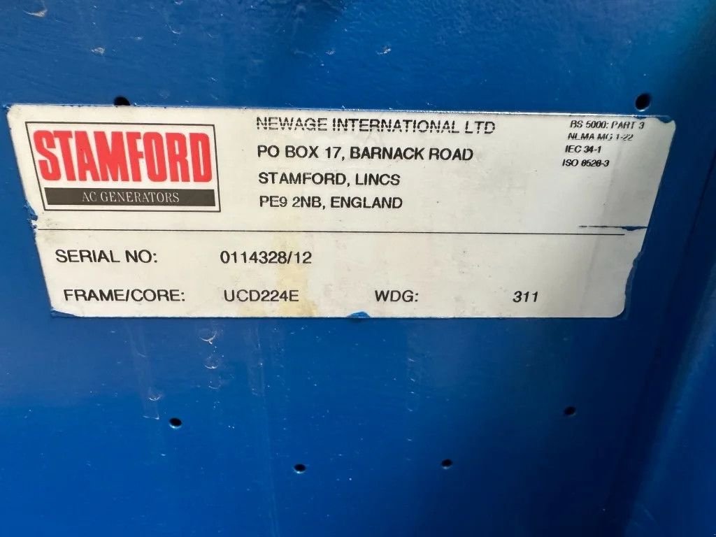 Notstromaggregat tipa Sonstige Stamford UCD224E 60 kVA Generatordeel Alternator as New !, Gebrauchtmaschine u VEEN (Slika 3)