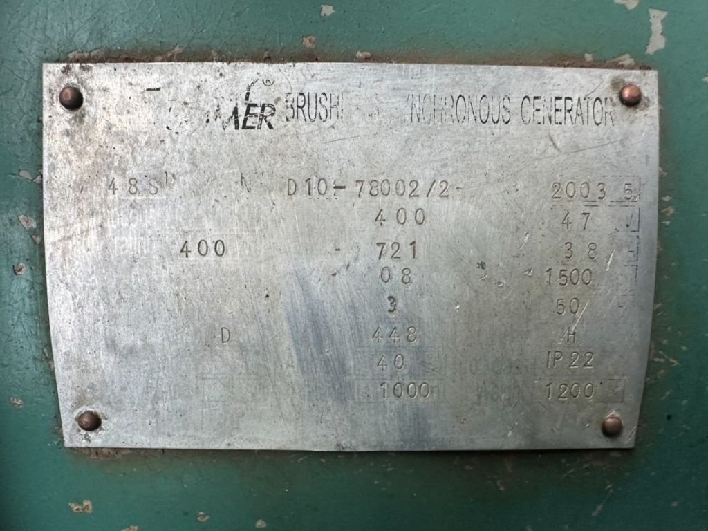 Notstromaggregat типа Volvo TAD 1631 GE Leroy Somer 500 kVA generatorset, Gebrauchtmaschine в VEEN (Фотография 8)