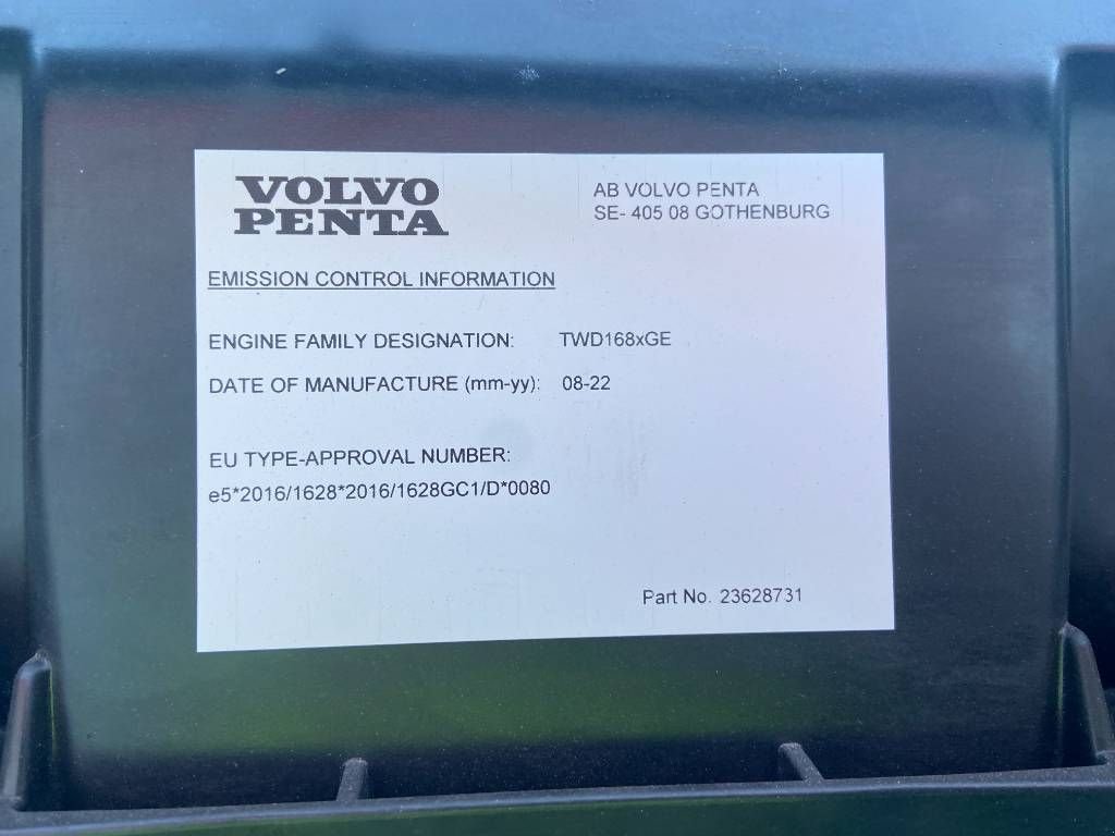 Notstromaggregat des Typs Volvo TWD1683GE - 740 kVA Stage V - DPX-19040-O, Neumaschine in Oudenbosch (Bild 8)