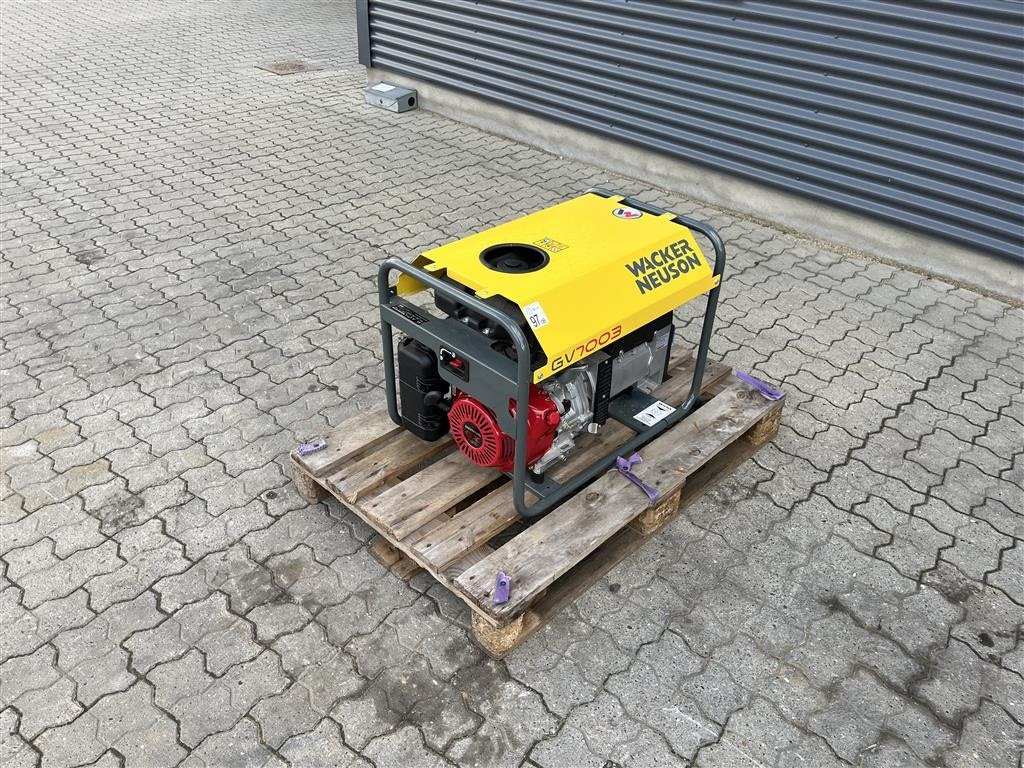 Notstromaggregat des Typs Wacker Neuson GV7003A 400volt generator, Gebrauchtmaschine in Rønnede (Bild 3)