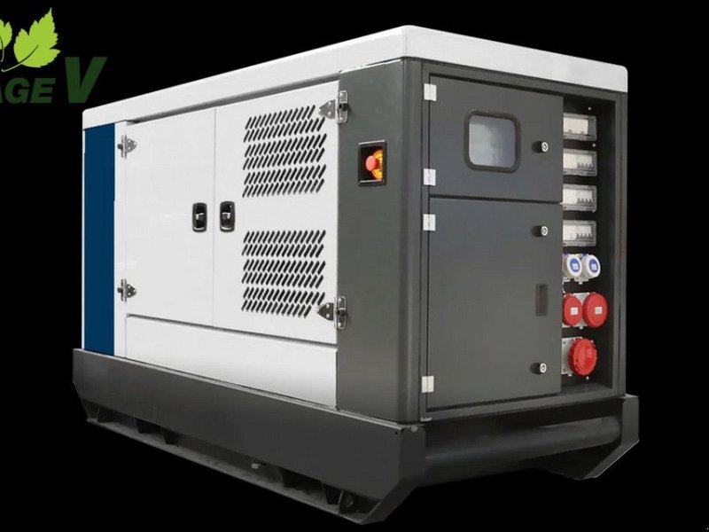 Notstromaggregat typu Yanmar Stage 5 Stamford 35 kVA Rental Silent Generatorset Stage V New !, Neumaschine v VEEN (Obrázek 1)