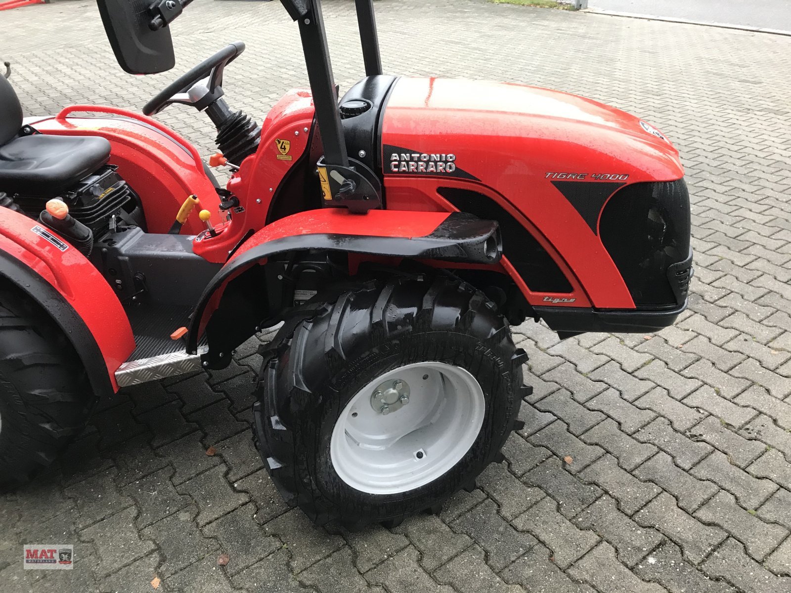 Obstbautraktor tip Antonio Carraro Tigre 3800, Neumaschine in Waldkraiburg (Poză 2)