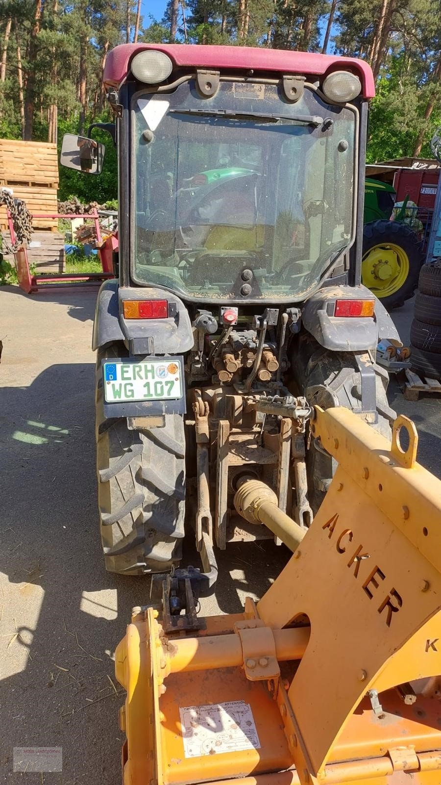 Obstbautraktor a típus Case IH JX 1070  V, Gebrauchtmaschine ekkor: Eckental (Kép 2)