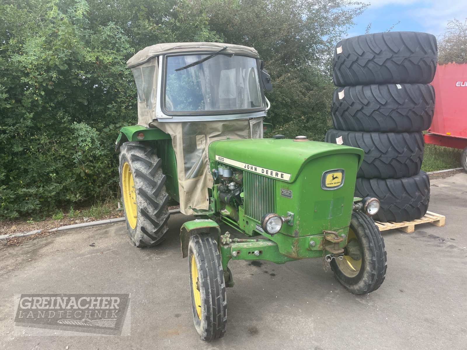 Obstbautraktor a típus John Deere 820, Gebrauchtmaschine ekkor: Pfullendorf (Kép 2)