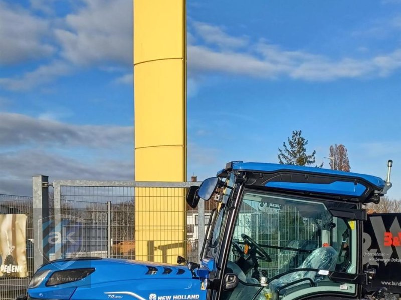 Obstbautraktor Türe ait New Holland T4.120VCABSTAGEV, Neumaschine içinde Mörstadt (resim 1)