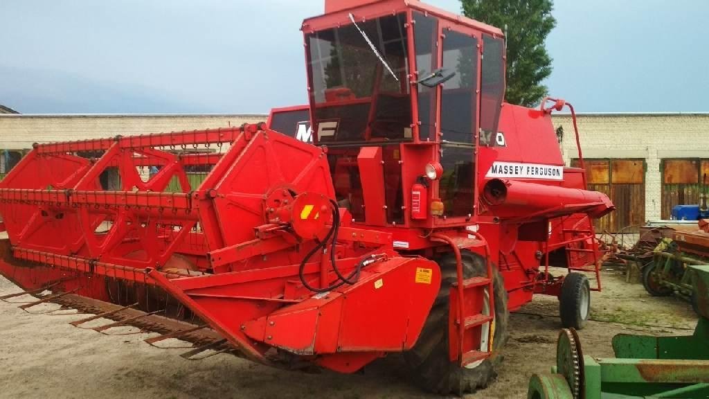 Oldtimer-Mähdrescher tip Massey Ferguson 440, Neumaschine in Херсон (Poză 1)