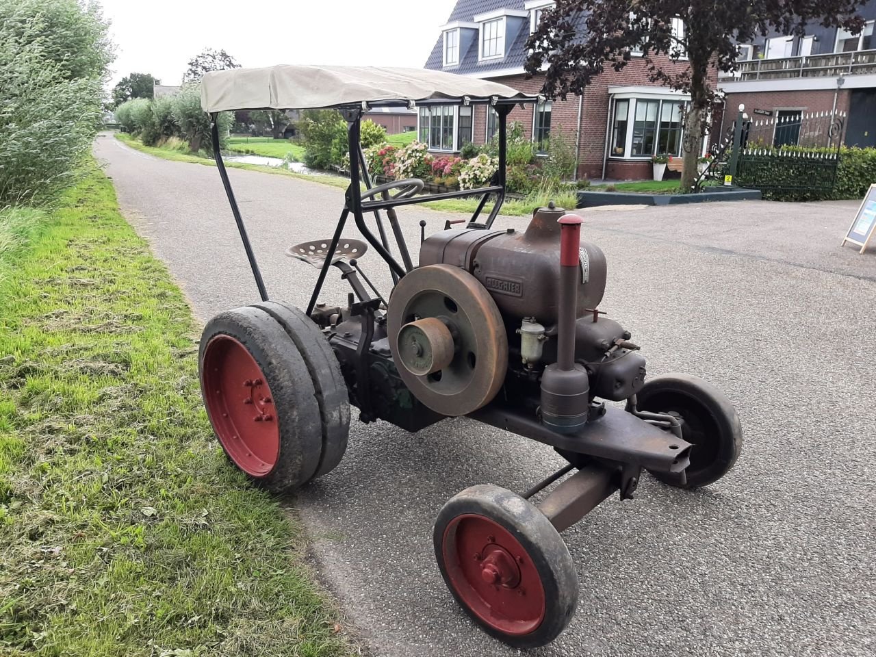 Oldtimer-Traktor Türe ait Allgaier Kaelble, Gebrauchtmaschine içinde Breukelen (resim 5)