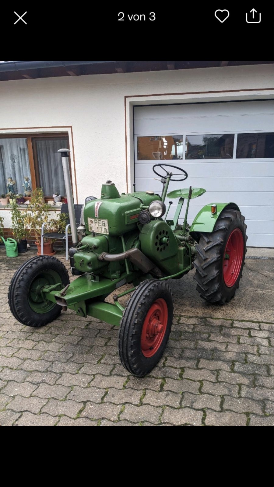 Oldtimer-Traktor of the type Allgaier R 18, Gebrauchtmaschine in Freudenberg (Picture 1)