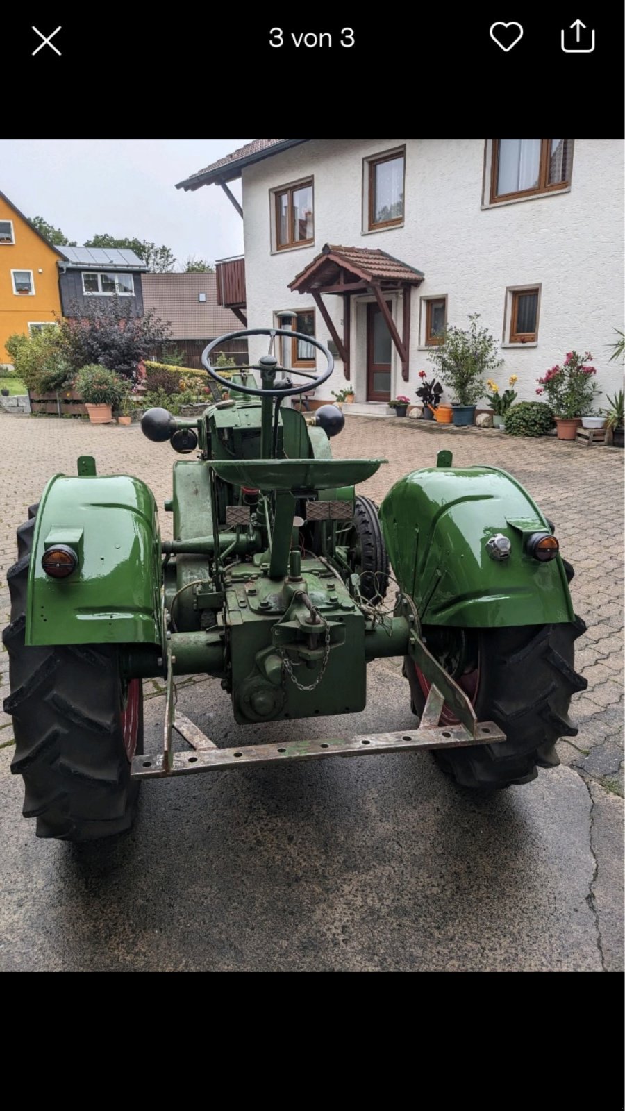 Oldtimer-Traktor of the type Allgaier R 18, Gebrauchtmaschine in Freudenberg (Picture 3)