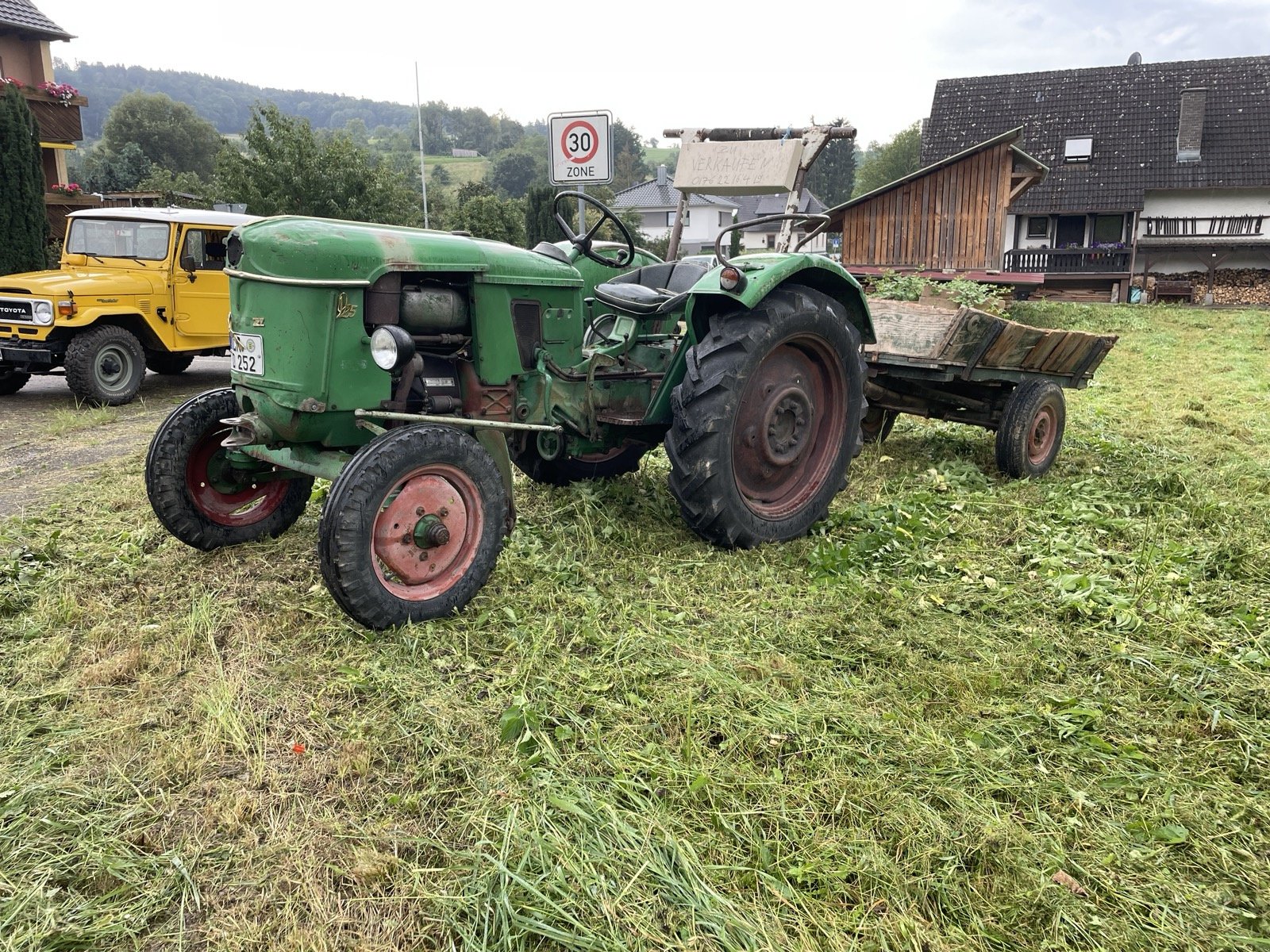 Oldtimer-Traktor du type Deutz D25, Gebrauchtmaschine en münchweier (Photo 1)