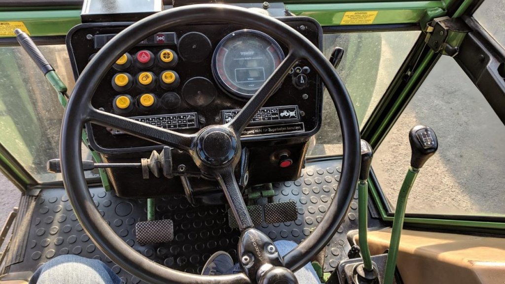 Oldtimer-Traktor del tipo Fendt Favorit 612 LS, Neumaschine en Золочів (Imagen 4)