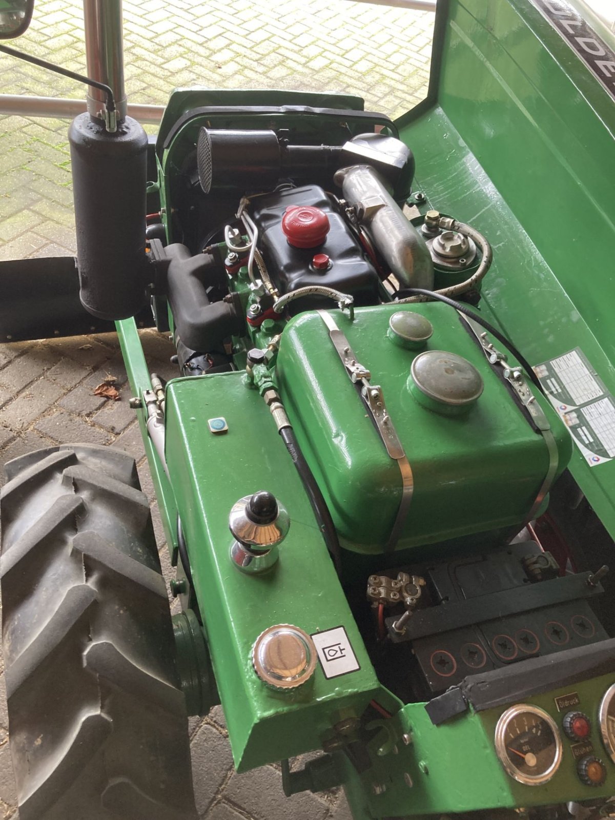 Oldtimer-Traktor van het type Holder AM 2, Gebrauchtmaschine in LEERSUM (Foto 7)