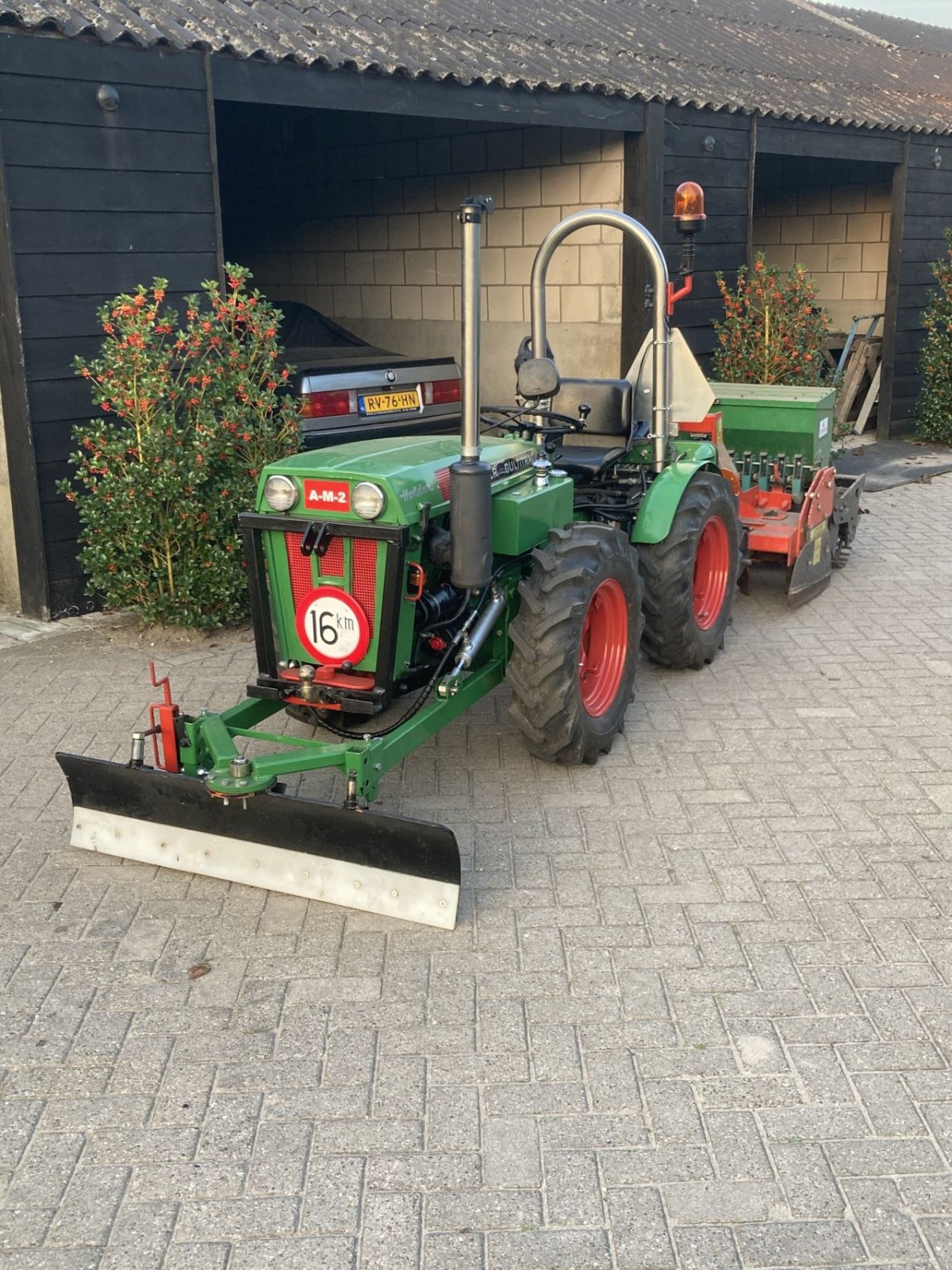 Oldtimer-Traktor des Typs Holder AM 2, Gebrauchtmaschine in LEERSUM (Bild 3)