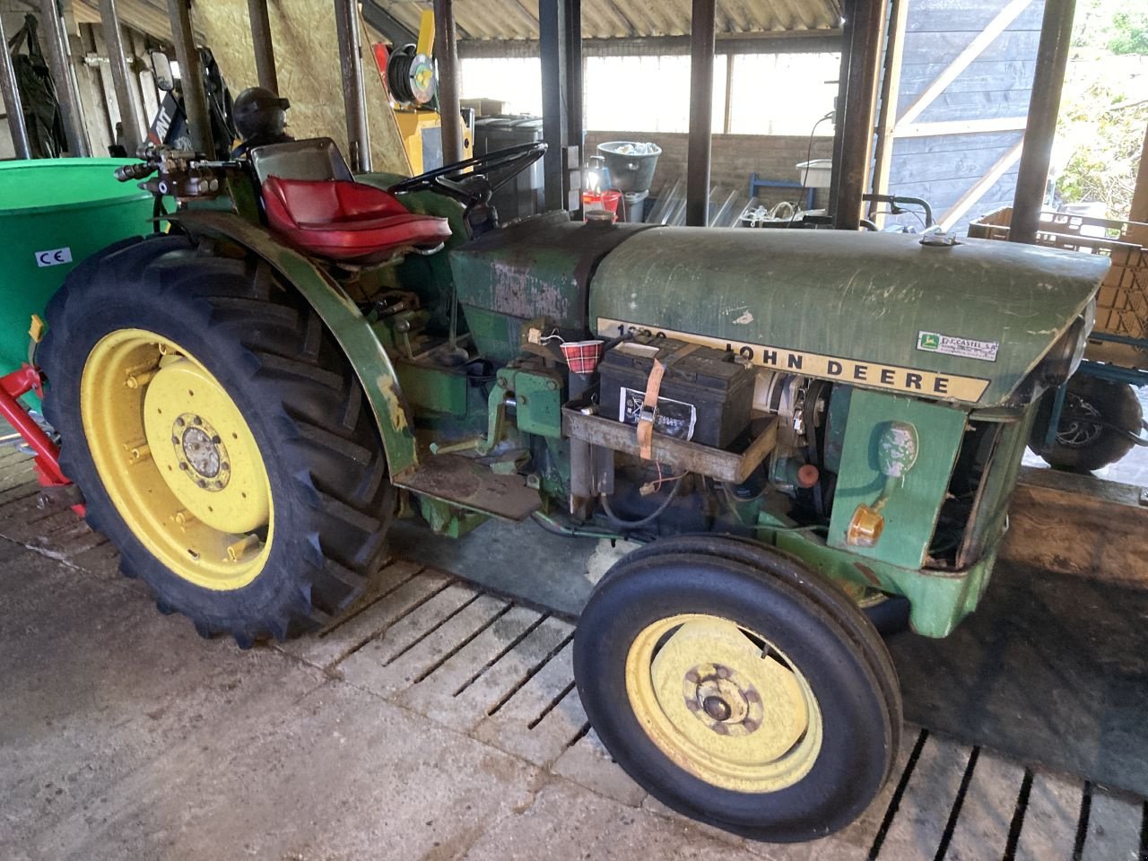 Oldtimer-Traktor des Typs John Deere 1020, Gebrauchtmaschine in LEERSUM (Bild 7)