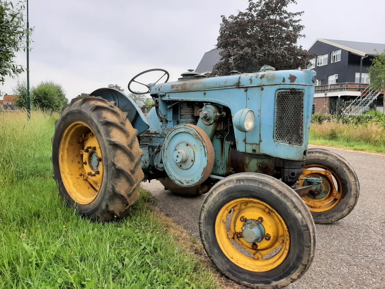 Oldtimer-Traktor of the type Landini R35, Gebrauchtmaschine in Breukelen (Picture 4)