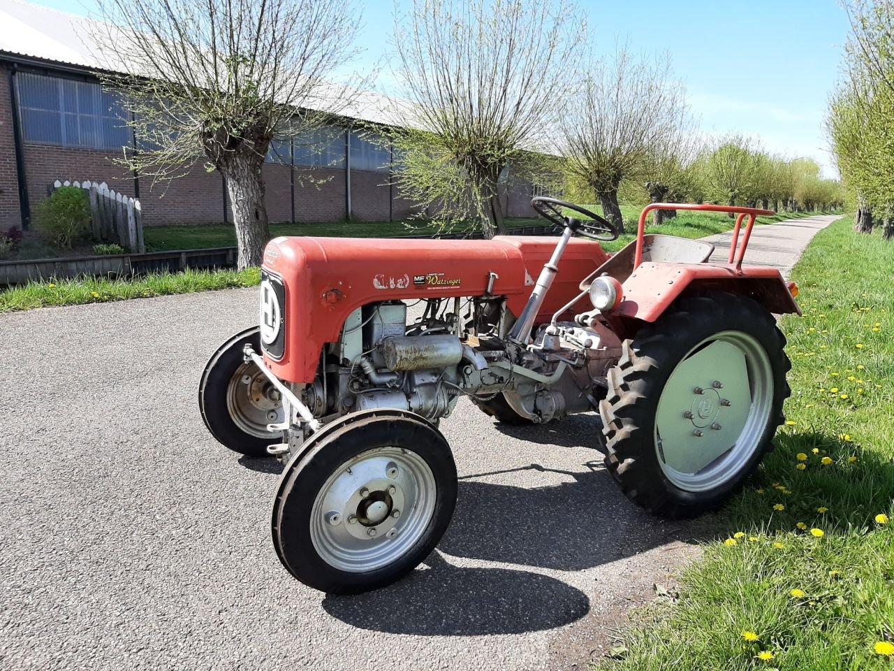 Oldtimer-Traktor Türe ait Lindner HRL9, Gebrauchtmaschine içinde Breukelen (resim 3)