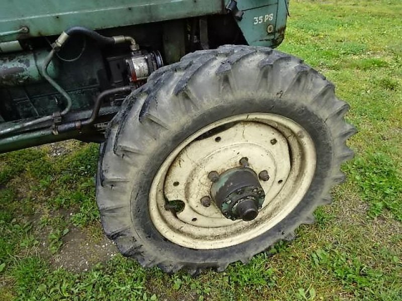 Oldtimer-Traktor του τύπου MAN 4 P 1 - Allrad 35 PS 29 KW- Allradtraktor mit Verdeck, Gebrauchtmaschine σε Neureichenau (Φωτογραφία 27)