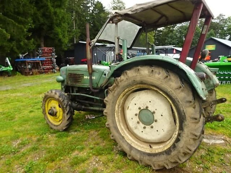 Oldtimer-Traktor of the type MAN 4 P 1 - Allrad 35 PS 29 KW- Allradtraktor mit Verdeck, Gebrauchtmaschine in Neureichenau (Picture 2)