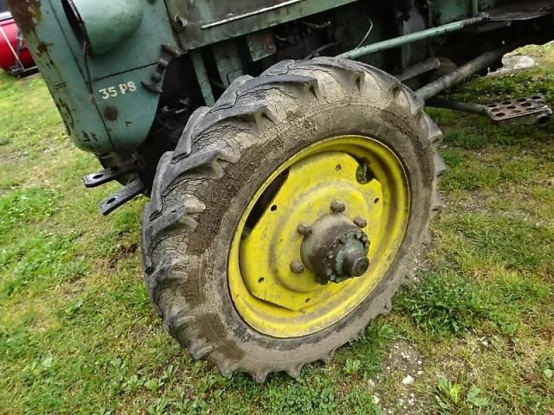 Oldtimer-Traktor typu MAN 4 P 1 - Allrad 35 PS 29 KW- Allradtraktor mit Verdeck, Gebrauchtmaschine w Neureichenau (Zdjęcie 20)