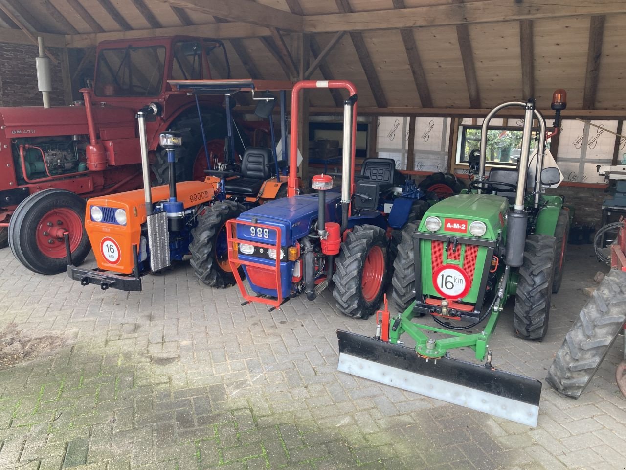 Oldtimer-Traktor van het type Pasquali 988, Gebrauchtmaschine in LEERSUM (Foto 8)